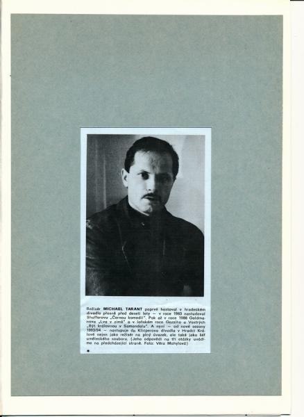 Autogram Michael Tarant