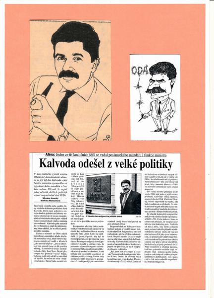 Autogram Jan Kalvoda