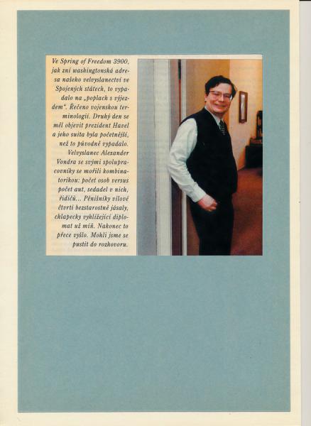Autogram Alexander Vondra