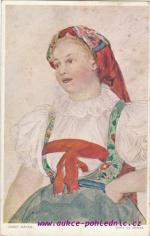 Josef Mánes-Dívka od Jihlavy