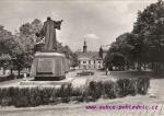 Louny-pomník Mistra J. Husa