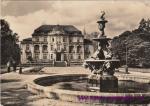 Teplice-Kamenné lázně s fontánou