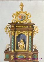 Hrubý Rohozec-zámek-barokní oltář