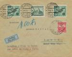 Let.dopis Vejprty-Paříž,vráceno zpět