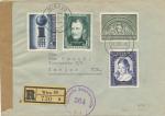 R-dopis Mi-974,975,976,977 Wien 3.10.1952