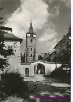Sázava-zámek a kostel