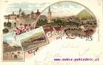 Litoměřice 1897 RU doplatní Mi 4 dvoupáska