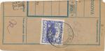 1920 Ústř. prův. zn. Pof. 22, Hradec Králové 20.9.1920, příchozí Chrudim