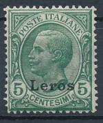 1912 / Itálie, Leros Mi *4V