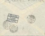 1937 ČSR I, let. dopis do Rakouska, DR VLP Turnov - Liberec