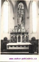 Olomouc-vnitřek Domikánského kostela