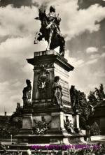 Poběbrady- socha krále Jiřího