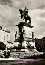 Poběbrady- socha krále Jiřího