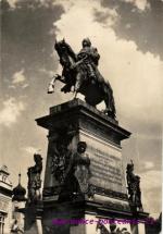 Poběbrady- socha krále Jiřího