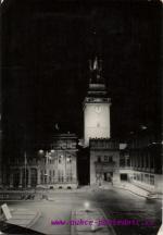Pardubice- osvětlená Zelená věž