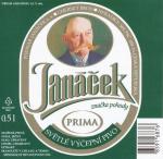 Janáček - PRIMA světlé výčepní pivo