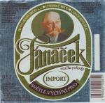 Janáček - IMPORT světlé výčepní pivo