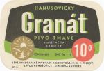 D-2/I, Hanušovice GRANÁT pivo tmavé 10%