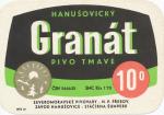 Hanušovice GRANÁT pivo tmavé 10%