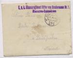 1916 K.u.k.Ulanenregiment Ritter, polní pošta č.296