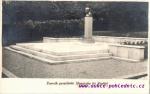 Vsetín- pomník Masaryka