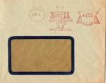 1934 frankotyp Praha 3 27.3.34 SHELL MOTOR OIL