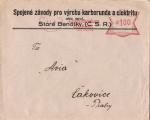 1934 frankotyp Staré Benátky   CARBORUNDUM ELEKTRITE