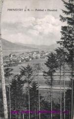 Frenštát pod Radhoštěm- pohled s Horeček