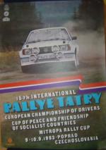 Rallye Tatry 1983 Poprad