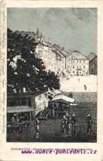 Chomutov- dřívější zahrádka na Mas. náměs.