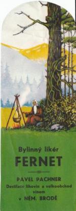 Bylinný likér Fernet