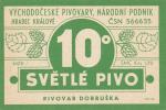 Světlé pivo 10°
