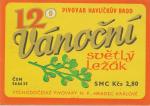 Vánoční světlý ležák 12°