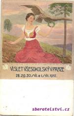 Slet sokolský v Praze 1912