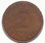 1973J   2 Pfennig