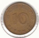 1972D 10 Pfennig