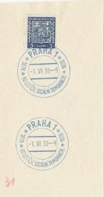 1938 PR 38/40 PRAHA1 60 let čsl. soc. demokracie