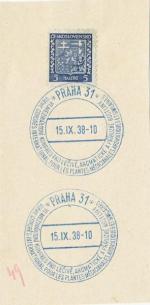 1938 PR 38/119 PRAHA31 VI. Mezinárodní kongres pro léčivé rostliny