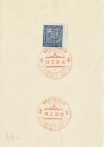 1939 PR 39/3 Bratislava autopošta c  Otvorenie snemu