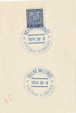 1938 PR 38/62 Velké Meziříčí  Výstava horácka