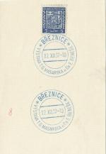1937 PR 37/162 Březnice  Výstava T.G.M a E.B