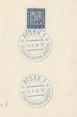 1938 PR 38/13 Písek1  výstava Masarykova a Benešova