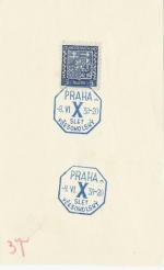1938 PR 38/57 Praha m  X všesokolský slet