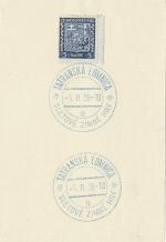1938 PR 38/9 Tatranská Lomnica a  sletové zimné hry