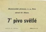 7° pivo světlé