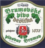 Brumovské pivo desítka