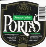 Portáš 10% tmavé pivo