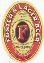 Fosters lager beer