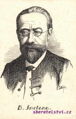 Bedřich Smetana- kresba R. Peithnera