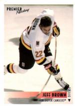 D-272  Jeff Brown - Vancouver Canucks